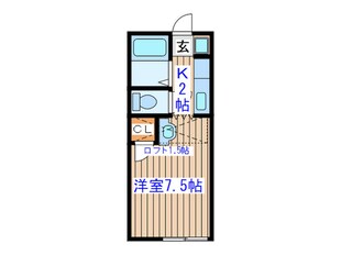 サニ－ライフ八木山本町の物件間取画像